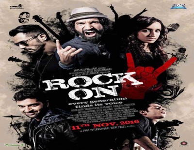 “Rock On 2” first poster out