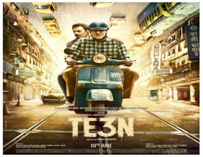 Amitabh Bachchan sung “Kyun re” for TE3N